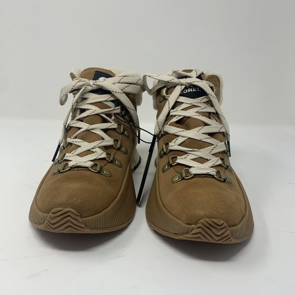 Sorel Out N About III Conquest Boot Women 6.5 Camel Brown Suede Waterproof S0616 - Picture 1 of 9